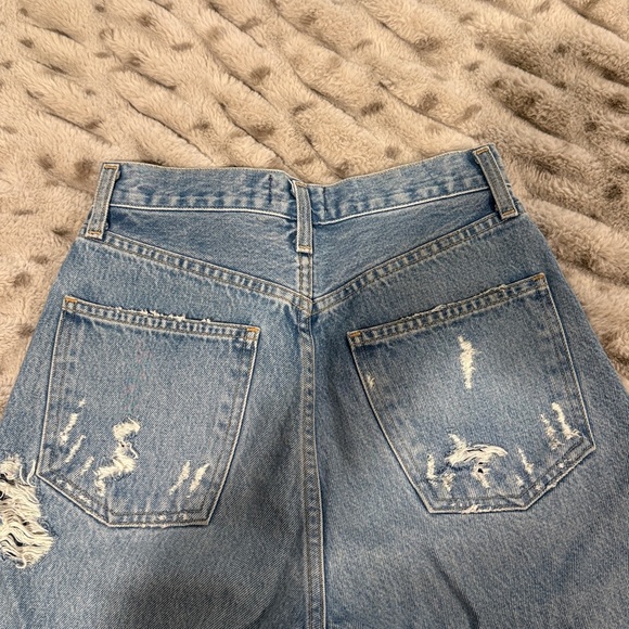 AGOLDE // 90’s Pinch Waist Distressed Jean - Picture 5 of 7